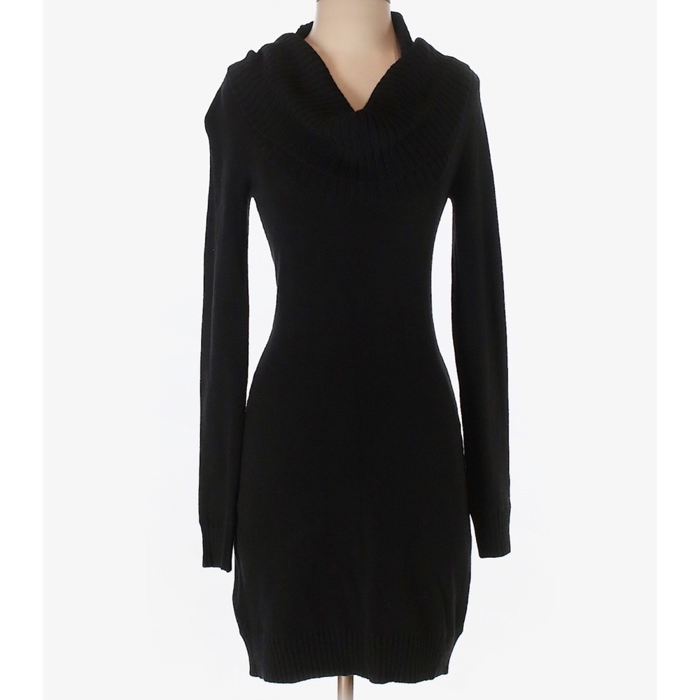 BCBGMaxAzaria cowl neck sweater dress BCBG